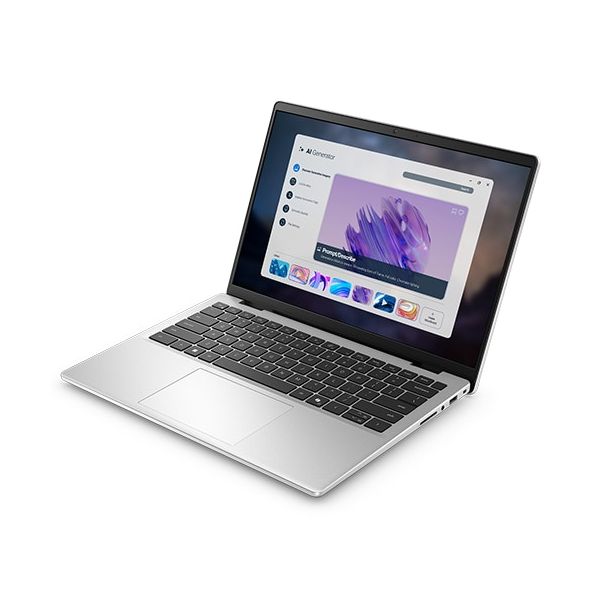 DELL Pro 14 Essential PV14255 Copilot+ PC AMD Ryzen AI 7 PRO 350 Laptop 35,6 cm (14") Full HD+ 16 GB DDR5-SDRAM 1 TB SSD Wi-Fi 6E (802.11ax) Windows 11 Pro US International Platina, Zilver (2NHD5)