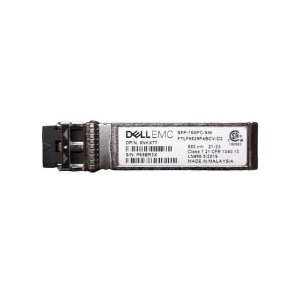 DELL 492-BCYC netwerk transceiver module Vezel-optiek 16000 Mbit/s SFP (492-BCYC)