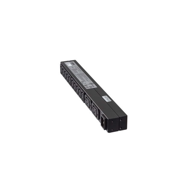 APC Rack PDU AP9559, Basic, 0U/1U, 16A, 230V, (10x) C13 (2x) C19, C20 stekker (A7067466)