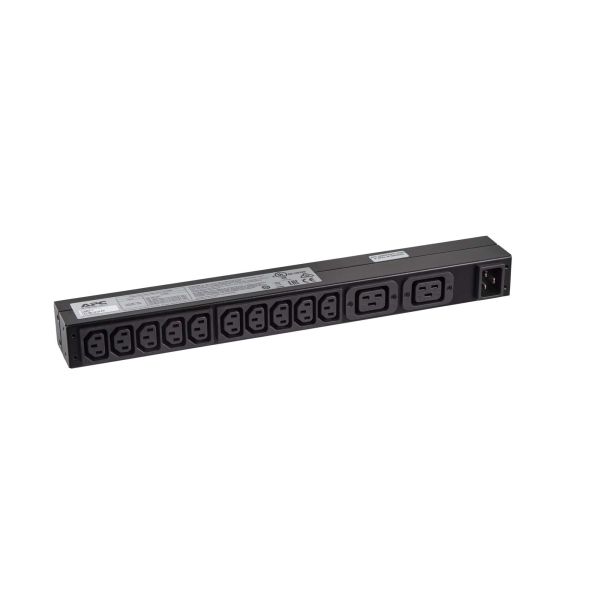 APC Rack PDU AP9559, Basic, 0U/1U, 16A, 230V, (10x) C13 (2x) C19, C20 stekker (A7067466)