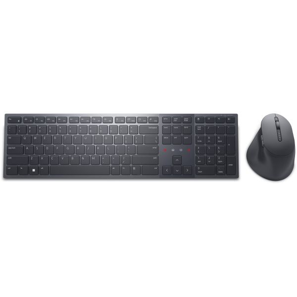 DELL Pro Premium samenwerkingstoetsenbord en muis - KM900 - Verenigd Koninkrijk (QWERTY) (KM900-GR-UK)
