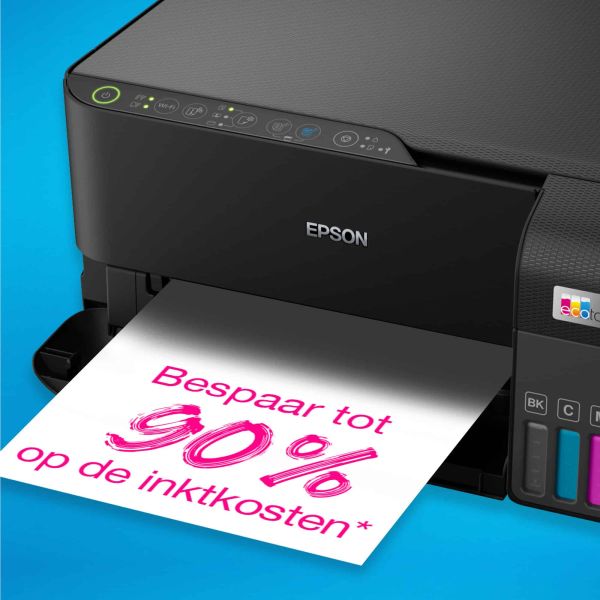 Epson EcoTank ET-2830 A4 multifunctionele Wi-Fi-printer met inkttank, inclusief tot 3 jaar inkt (C11CK59402)