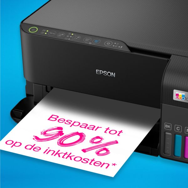 Epson EcoTank ET-2830 A4 multifunctionele Wi-Fi-printer met inkttank, inclusief tot 3 jaar inkt (C11CK59402) Epson EcoTank ET-2830 A4 multifunctionele Wi-Fi-printer met inkttank, inclusief tot 3 jaar inkt (C11CK59402)