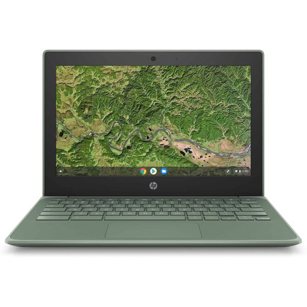 HP Chromebook 11A G8 EE AMD A4 A4-9120C 29,5 cm (11.6") HD 4 GB DDR4-SDRAM 32 GB eMMC Wi-Fi 5 (802.11ac) ChromeOS Groen (2D217EA#ABH)