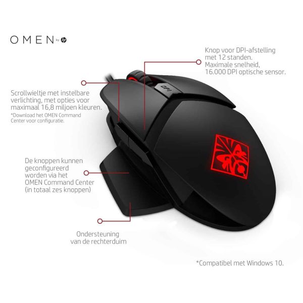 HP OMEN by Reactor muis (2VP02AA)