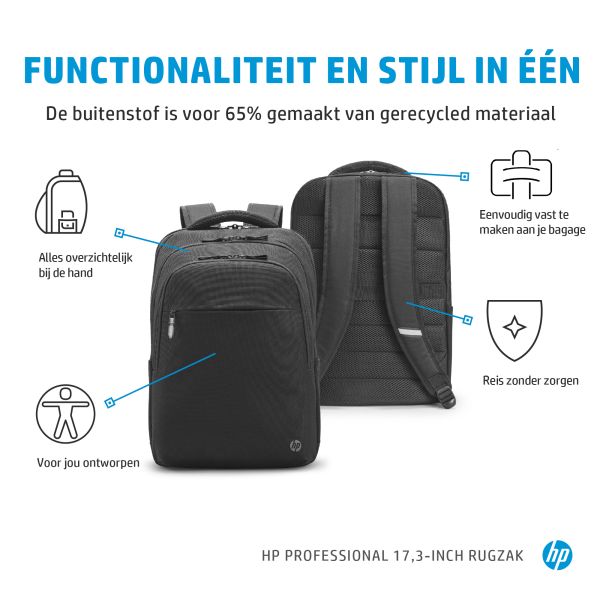 HP Professional 17,3-inch rugzak (500S6AA#ABB)