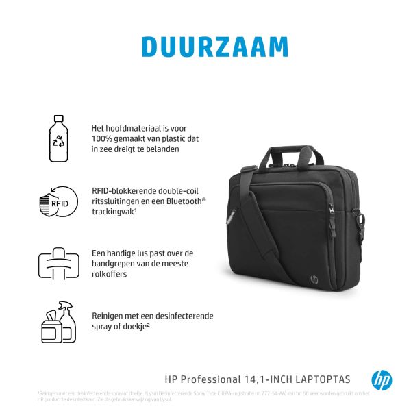 HP Professionele Laptoptas van 14,1 inch (500S8AA#ABB)