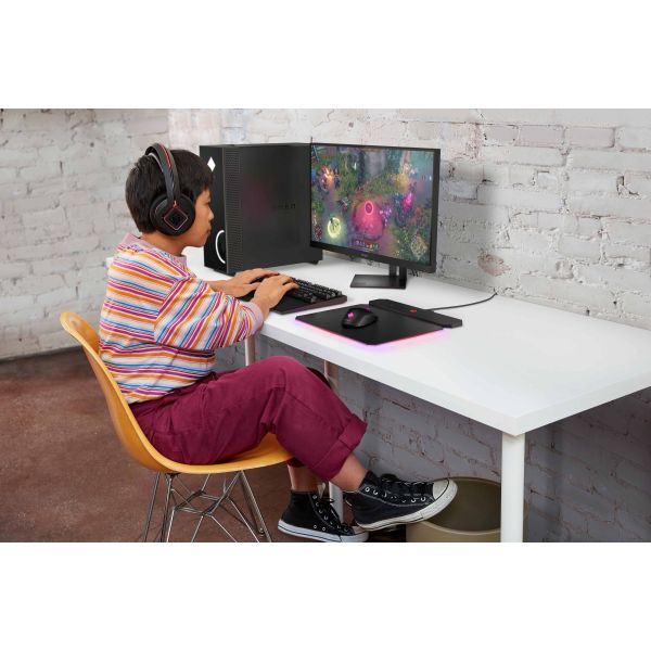 HP OMEN GT13-1644nd Intel® Core™ i9 i9-11900K 32 GB DDR4-SDRAM 2 TB SSD NVIDIA GeForce RTX 3080 Ti Windows 11 Home Tower PC Zwart (545M0EA#ABH)