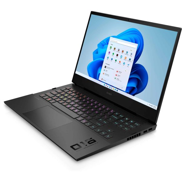 OMEN by HP Laptop 16-b1000nd Intel® Core™ i7 i7-12700H 40,9 cm (16.1") Quad HD 32 GB DDR5-SDRAM 1 TB SSD NVIDIA GeForce RTX 3070 Ti Wi-Fi 6E (802.11ax) Windows 11 Home Zwart (65Z98EA#ABH)