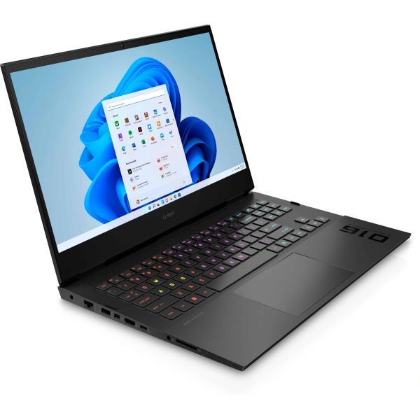 OMEN by HP Laptop 16-b1000nd Intel® Core™ i7 i7-12700H 40,9 cm (16.1") Quad HD 32 GB DDR5-SDRAM 1 TB SSD NVIDIA GeForce RTX 3070 Ti Wi-Fi 6E (802.11ax) Windows 11 Home Zwart (65Z98EA#ABH)