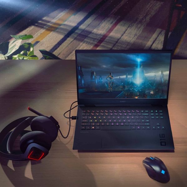 OMEN by HP Laptop 16-b1000nd Intel® Core™ i7 i7-12700H 40,9 cm (16.1") Quad HD 32 GB DDR5-SDRAM 1 TB SSD NVIDIA GeForce RTX 3070 Ti Wi-Fi 6E (802.11ax) Windows 11 Home Zwart (65Z98EA#ABH)
