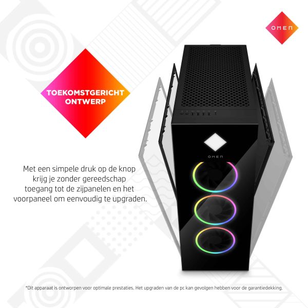 OMEN by HP 45L Gaming Desktop GT22-0825nd PC (666F5EA#ABH)