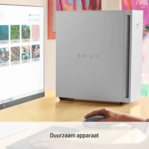 HP ENVY TE02-0240nd Intel® Core™ i9 i9-12900 32 GB DDR4-SDRAM 2 TB SSD NVIDIA GeForce RTX 3060 Windows 11 Home Tower PC Zilver (670L7EA#ABH)