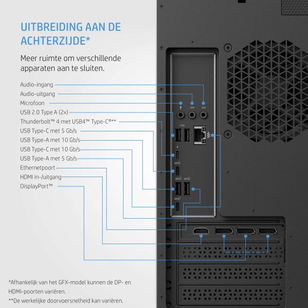 HP ENVY TE02-0815nd Intel® Core™ i9 i9-12900 64 GB DDR4-SDRAM 2 TB SSD NVIDIA GeForce RTX 3080 Windows 11 Home Tower PC Zilver (670M1EA#ABH)
