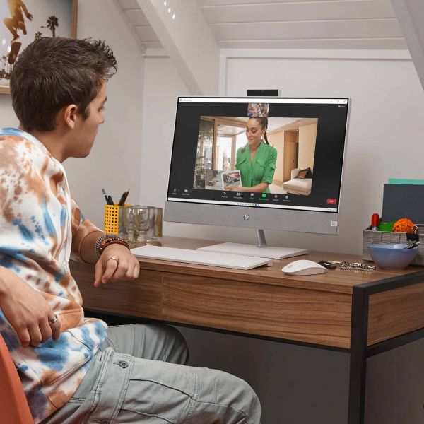 HP Pavilion 27-ca1952nd Intel® Core™ i5 i5-12400T 68,6 cm (27") 1920 x 1080 Pixels Alles-in-één-pc 8 GB DDR4-SDRAM 1,25 TB HDD+SSD Windows 11 Home Wi-Fi 6 (802.11ax) Wit (679G9EA#ABH) HP Pavilion 27-ca1952nd Intel® Core™ i5 i5-12400T 68,6 cm (27") 1920 x 1080 Pixels Alles-in-één-pc 8 GB DDR4-SDRAM 1,25 TB HDD+SSD Windows 11 Home Wi-Fi 6 (802.11ax) Wit (679G9EA#ABH)