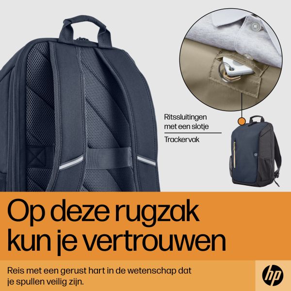 HP Travel 15,6 Blue Night Laptop Backpack, 18 liter (6B8U7AA#ABB)