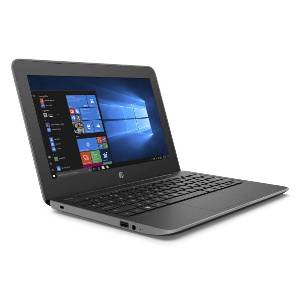 HP Stream 11 Pro G5 Intel® Celeron® N4100 Laptop 29,5 cm (11.6") HD 4 GB DDR4-SDRAM 64 GB eMMC Wi-Fi 5 (802.11ac) Windows 10 Home Grijs (6EB91EA#ABH)