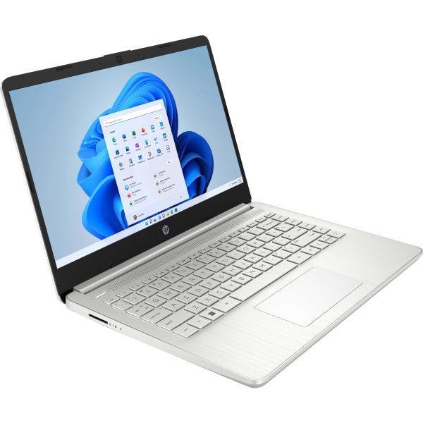 HP 14s-fq2225nd AMD Ryzen™ 5 5625U Laptop 35,6 cm (14") Full HD 8 GB DDR4-SDRAM 512 GB SSD Wi-Fi 5 (802.11ac) Windows 11 Home Zilver (6F7A8EA#ABH)