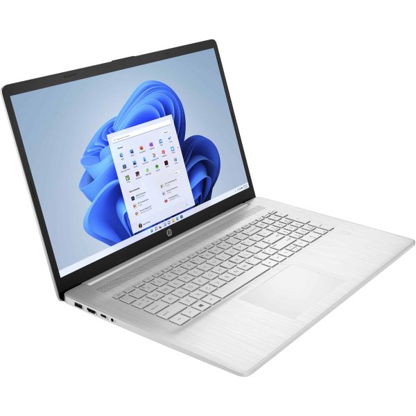 HP 17-cn0340nd Intel® Core™ i3 i3-1125G4 Laptop 43,9 cm (17.3") Full HD 8 GB DDR4-SDRAM 256 GB SSD Wi-Fi 5 (802.11ac) Windows 11 Home Zilver (6L986EA#ABH)