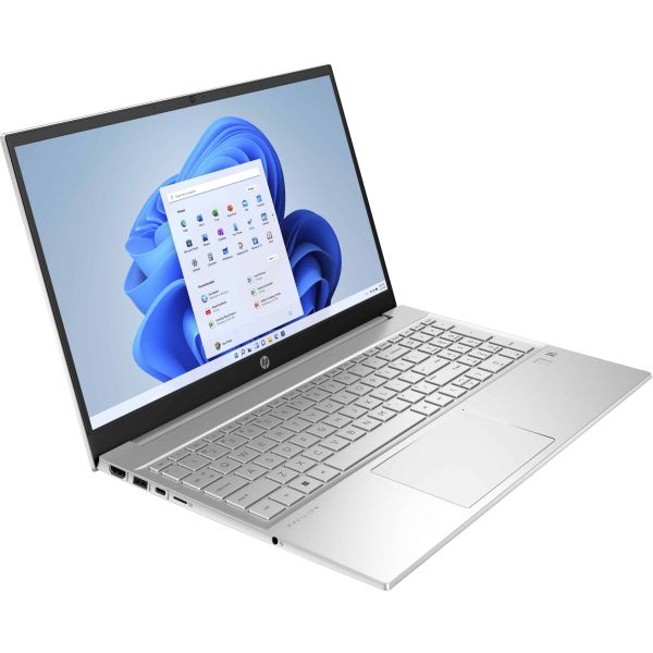 HP Pavilion '5-eh1362nd AMD Ryzen™ 7 5700U Laptop 39,6 cm (15.6") Full HD 16 GB DDR4-SDRAM 512 GB SSD Wi-Fi 5 (802.11ac) Windows 11 Home Zilver (6L995EA#ABH)