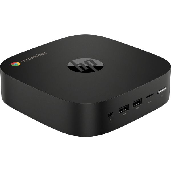 HP Chromebox G4 Intel® Celeron® 7305 4 GB DDR4-SDRAM 64 GB eMMC ChromeOS Mini PC Zwart (8T8P8EA#ABH)