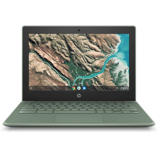 HP Chromebook 11 G8 EE Intel® Celeron® N4020 29,5 cm (11.6") Touchscreen HD 4 GB LPDDR4-SDRAM 32 GB eMMC Wi-Fi 5 (802.11ac) ChromeOS Groen (9VX67EA#ABH)