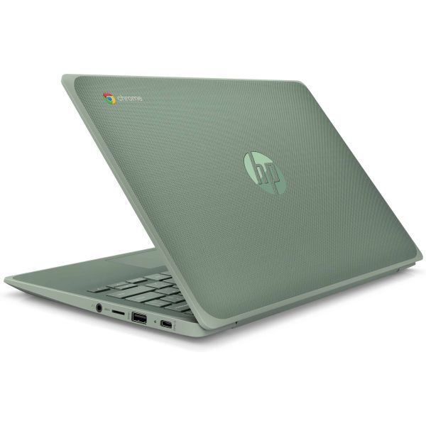 HP Chromebook 11 G8 EE Intel® Celeron® N4120 29,5 cm (11.6") Touchscreen HD 8 GB LPDDR4-SDRAM 32 GB eMMC Wi-Fi 5 (802.11ac) ChromeOS Groen (9VX75EA#ABH)