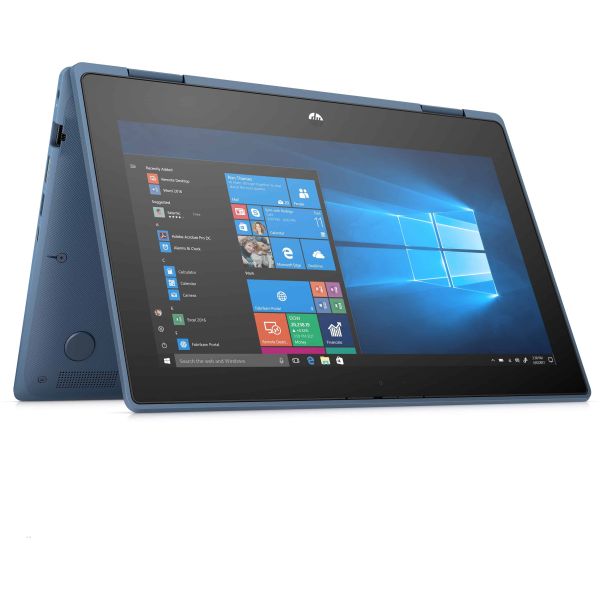 HP ProBook x360 11 G5 EE Intel® Celeron® N4120 Hybride (2-in-1) 29,5 cm (11.6") Touchscreen HD 4 GB DDR4-SDRAM 128 GB SSD Wi-Fi 5 (802.11ac) Windows 10 Pro Blauw (9VX88EA#ABH)