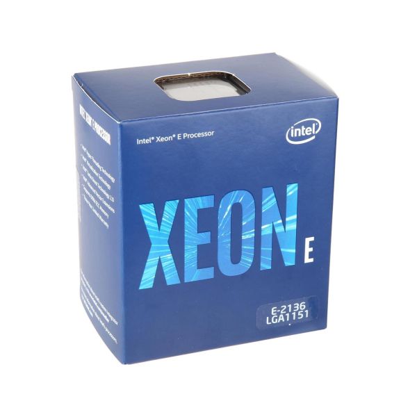 Intel XEON E-2136 12M CACHE 3.3 GHZ BOXED (BX80684E2136)