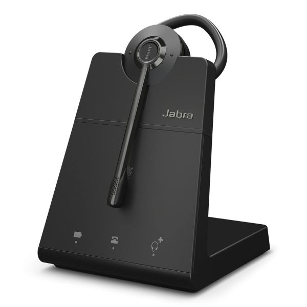 Jabra Engage 45 SE Headset Draadloos oorhaak, Hoofdband Kantoor/callcenter Zwart (9655-523-117)