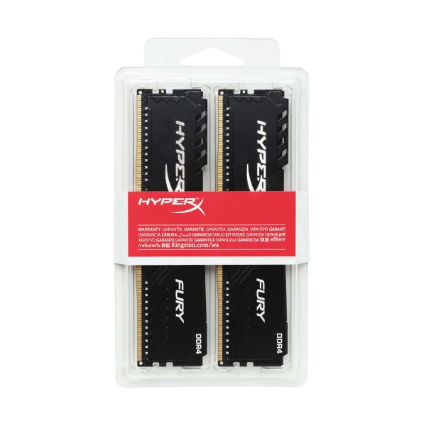 HyperX FURY geheugenmodule 16 GB 2 x 8 GB DDR4 288-pin DIMM (HX432C16FB3K2/16) HyperX FURY geheugenmodule 16 GB 2 x 8 GB DDR4 288-pin DIMM (HX432C16FB3K2/16)