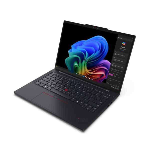 Lenovo ThinkPad T14s Gen 6 (Snapdragon) Copilot+ PC Qualcomm Snapdragon X1E-78-100 Laptop 35,6 cm (14") Touchscreen WUXGA 32 GB LPDDR5x-SDRAM 512 GB SSD Wi-Fi 7 (802.11be) Windows 11 Pro Engels Zwart (21N1000RMH)