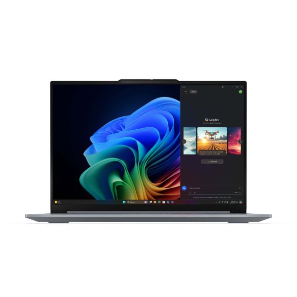 Lenovo ThinkBook 16 G7 QOY Copilot+ PC Snapdragon X1P-42-100 Laptop 40,6 cm (16") WUXGA 16 GB LPDDR5x-SDRAM 512 GB SSD Wi-Fi 7 (802.11be) Windows 11 Pro Engels Grijs (21NH000BMH)