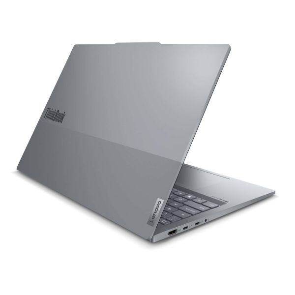Lenovo ThinkBook 16 G7 QOY Copilot+ PC Snapdragon X1P-42-100 Laptop 40,6 cm (16") WUXGA 16 GB LPDDR5x-SDRAM 512 GB SSD Wi-Fi 7 (802.11be) Windows 11 Pro Engels Grijs (21NH000BMH)