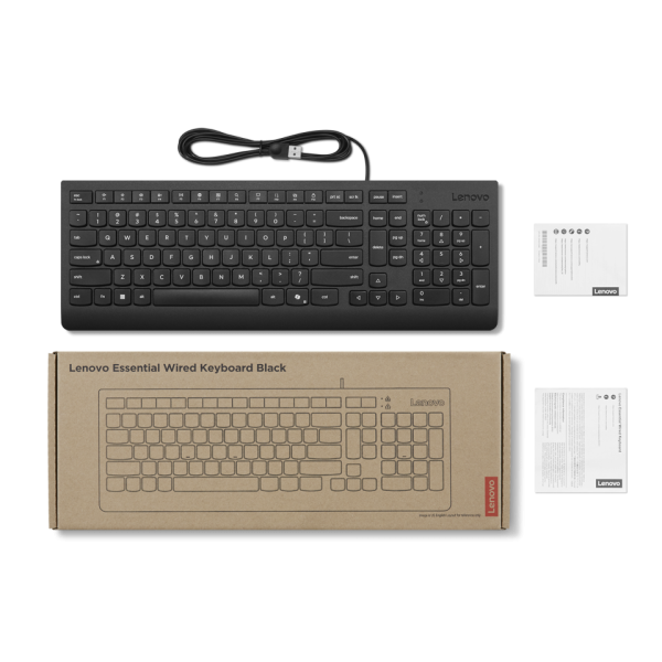 Lenovo Essential Wired Keyboard (4Y41R64639)