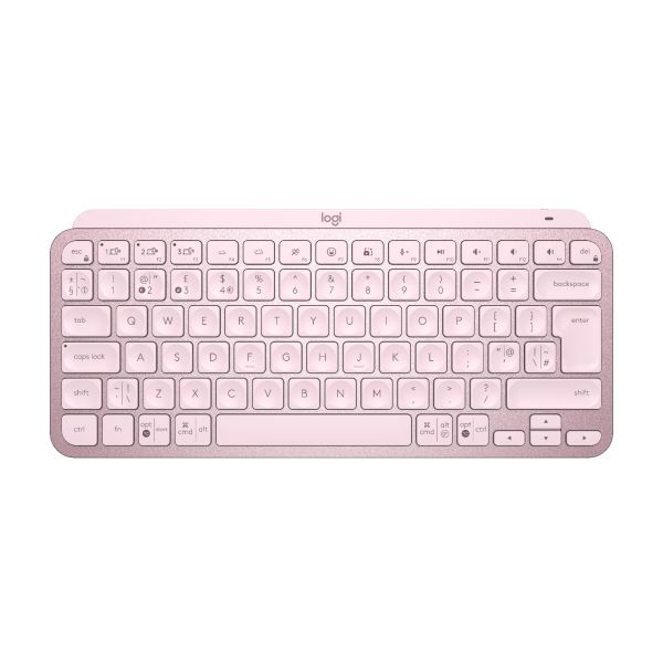 Logitech MX Keys Mini Wireless Illuminated Keyboard Rose (920-010497)