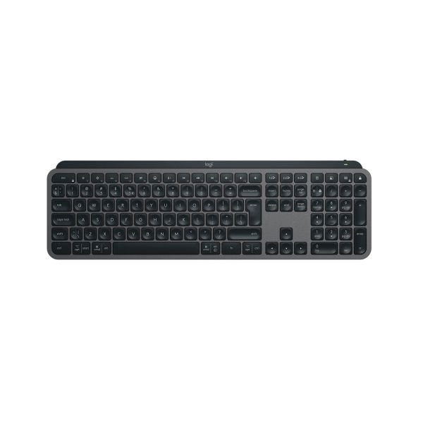 Logitech MX Keys S - GRAPHITE - HEB - BT - N/A - (920-011592)