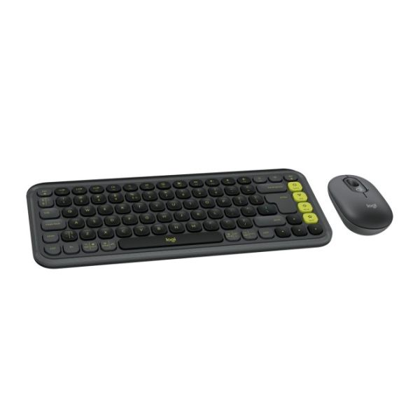 Logitech POP ICON COMBO MOUSE AND KB GRAPHITE-UKR (920-013156)