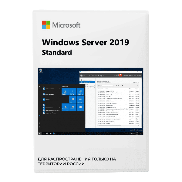Microsoft EDU Win Svr Std 2019 64Bit EN DVD 5 Clt (P73-07678)