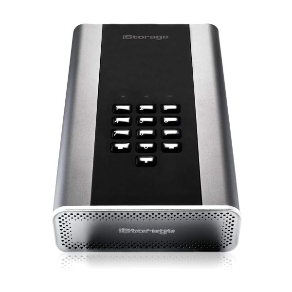 iStorage diskAshur DT 2 externe harde schijf 12 TB USB Type-A 3.2 Gen 1 (3.1 Gen 1) Zwart (IS-DT2-256-12000-C-G)
