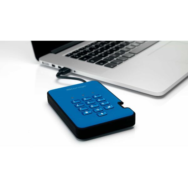 iStorage diskAshur 2 256 GB USB Type-A 3.2 Gen 1 (3.1 Gen 1) Blauw (ISDA2256SSD256BE) iStorage diskAshur 2 256 GB USB Type-A 3.2 Gen 1 (3.1 Gen 1) Blauw (ISDA2256SSD256BE)