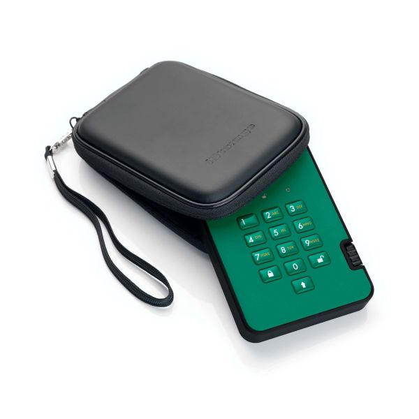 iStorage diskAshur 2 4 TB USB Type-A 3.2 Gen 1 (3.1 Gen 1) Groen (ISDA2256SSD4000GN)
