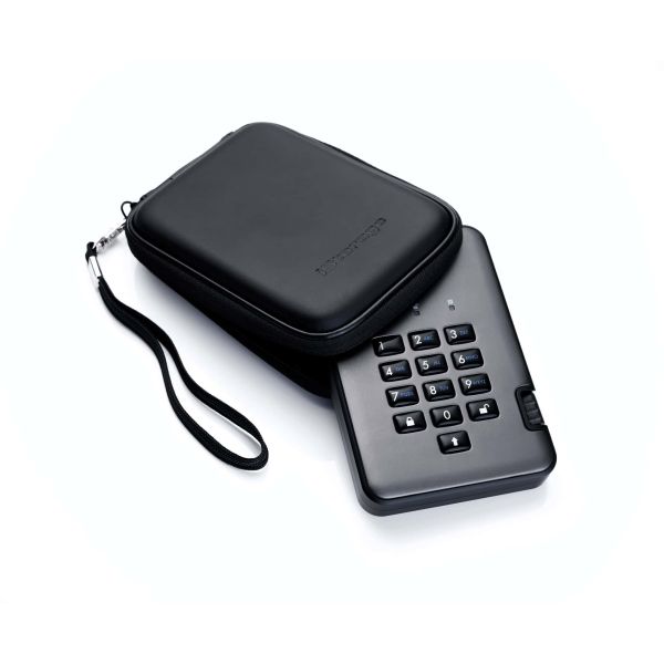 iStorage diskAshur PRO2 SSD 1 TB USB Type-A 3.2 Gen 1 (3.1 Gen 1) Zwart (ISDAP2256SSD1000CX) iStorage diskAshur PRO2 SSD 1 TB USB Type-A 3.2 Gen 1 (3.1 Gen 1) Zwart (ISDAP2256SSD1000CX)