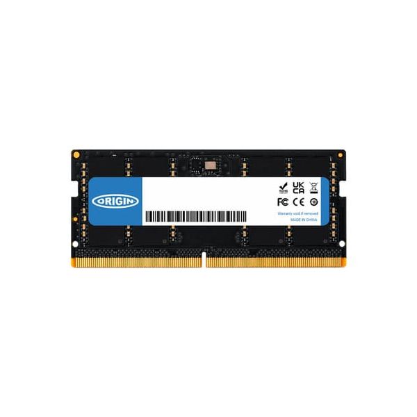 Origin Storage KVR56S46BS8K2-32-OS geheugenmodule 32 GB 1 x 32 GB DDR5 262-pin SO-DIMM (KVR56S46BS8K2-32-OS)