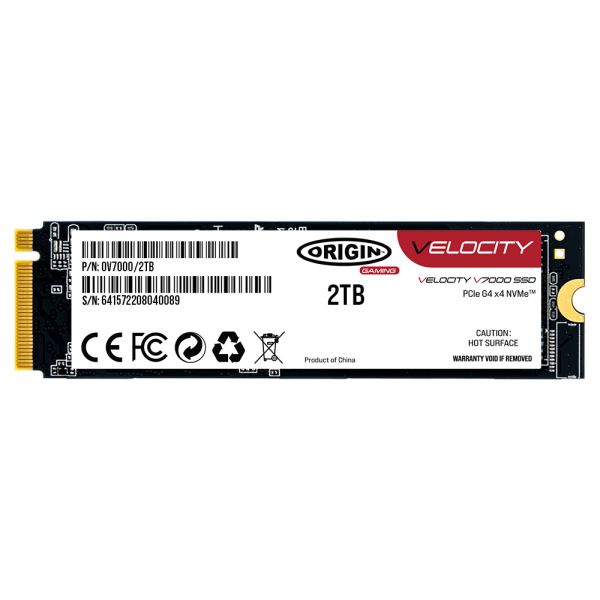 Origin Storage MZ-V8P2T0CW-OS internal solid state drive 2 TB M.2 PCI Express 4.0 NVMe 3D TLC (MZ-V8P2T0CW-OS)