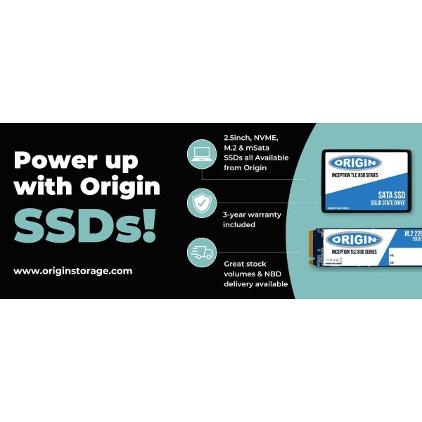 Origin Storage NB-1283DTLC-MINI internal solid state drive 128 GB mSATA SATA 3D TLC (NB-1283DTLC-MINI)