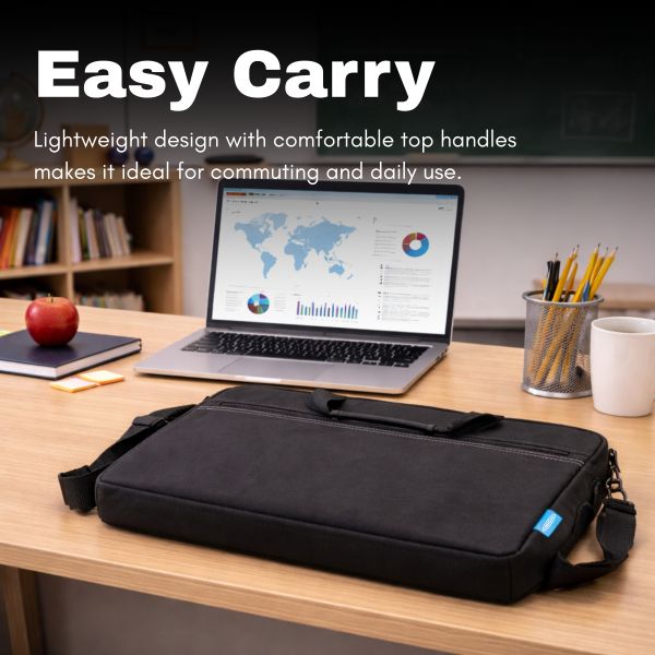 Origin Storage OSLB15 laptoptas 39,6 cm (15.6") Tas met bovensluiting Zwart (OSLB15)