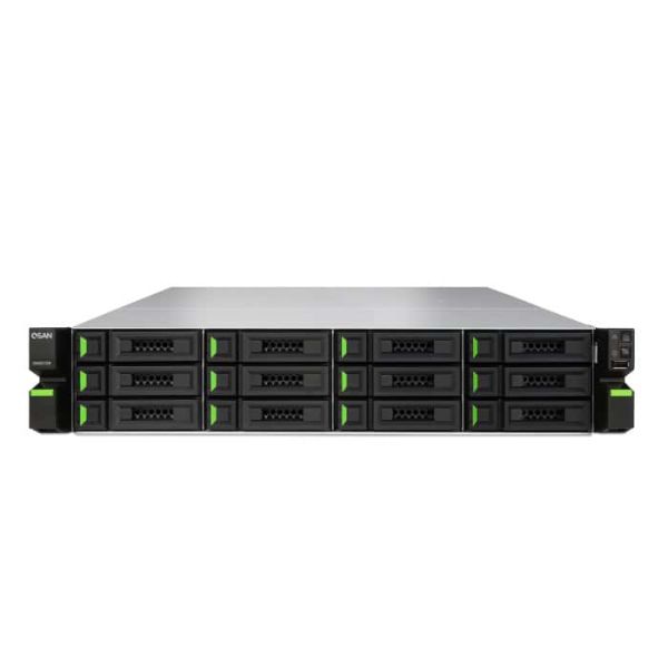 Origin Storage XN5012RE/144TB data-opslag-server NAS Rack (2U) Intel® Celeron® G3930 8 GB DDR4 HDD QNAP Storage Manager Zwart, Metallic (XN5012RE/144TB) Origin Storage XN5012RE/144TB data-opslag-server NAS Rack (2U) Intel® Celeron® G3930 8 GB DDR4 HDD QNAP Storage Manager Zwart, Metallic (XN5012RE/144TB)