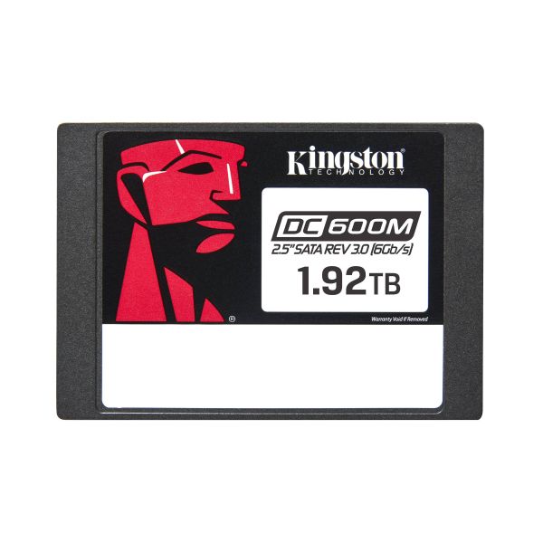 Kingston Technology 1920G DC600M (gemengd gebruik) 2,5 inch Enterprise SATA SSD (79700-T1R9201KS04-RS)