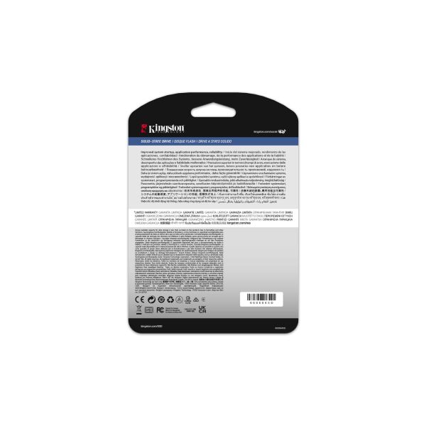 Kingston Technology 1920G DC600M (gemengd gebruik) 2,5 inch Enterprise SATA SSD (79700-T1R9201KS04-RS)
